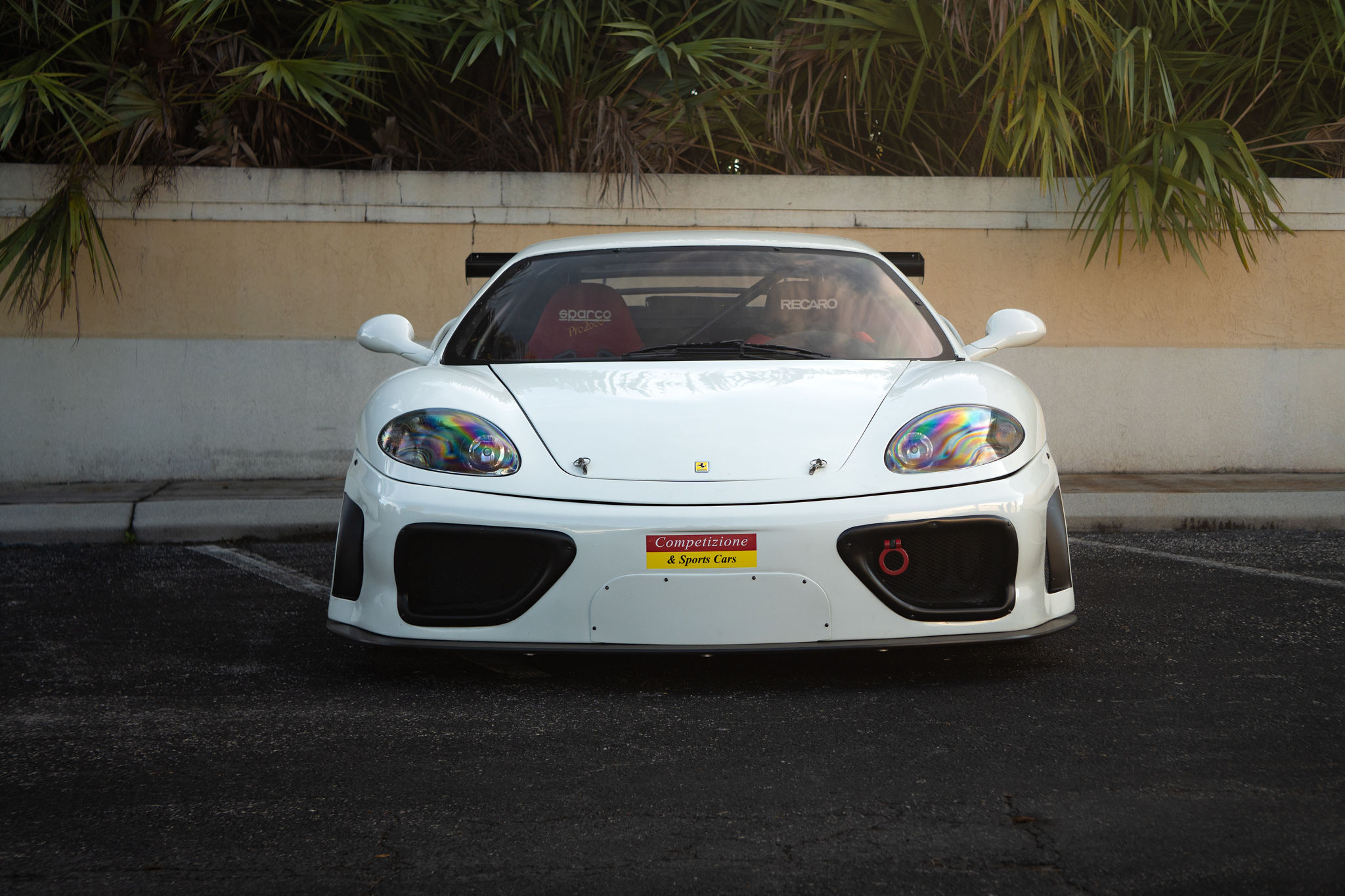 2000 Ferrari 360 Challenge finished in Bianco Avus