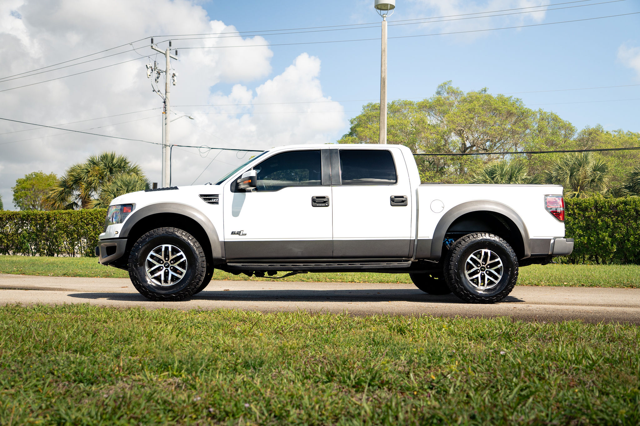2014 Ford F-150 SVT Raptor finished in White