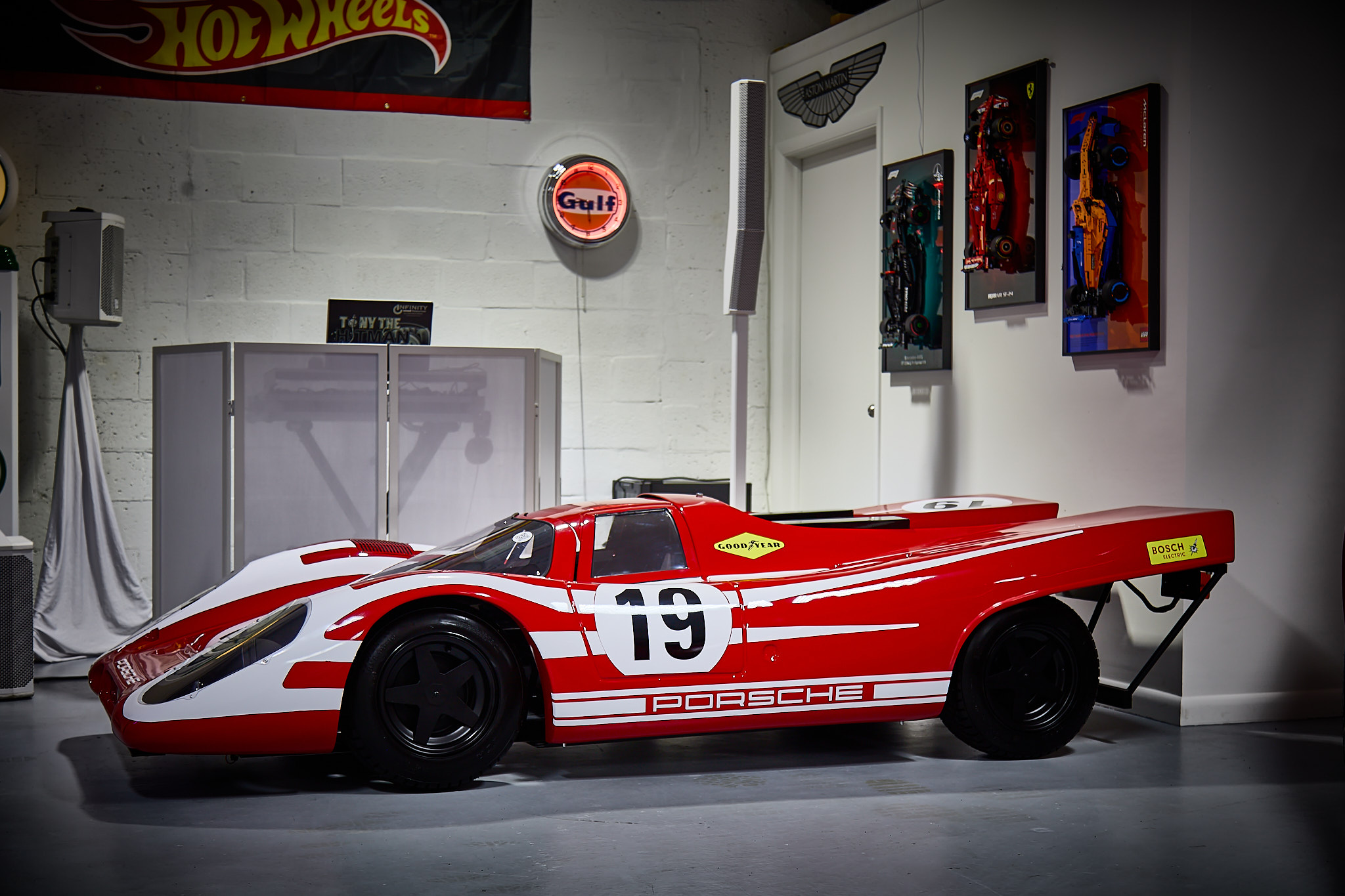 Halfscaled Cars 917K Junior Porsche finished in Salzburg Livery