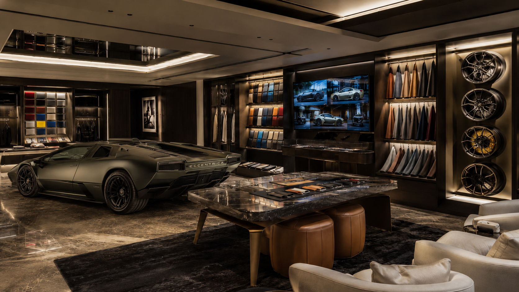 Inside the Trilogy Garage space, view 6